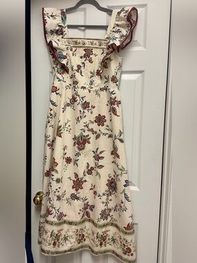 Tuckernuck x Studio McGee Terracotta Chintz Cotton Nora Dress in M
